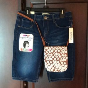 NEW Bermuda denim shorts